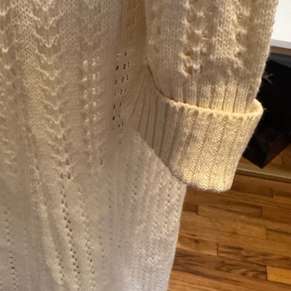 SONOMA Cream Chunky Knit Cardigan Sweater - Picture 10 of 12